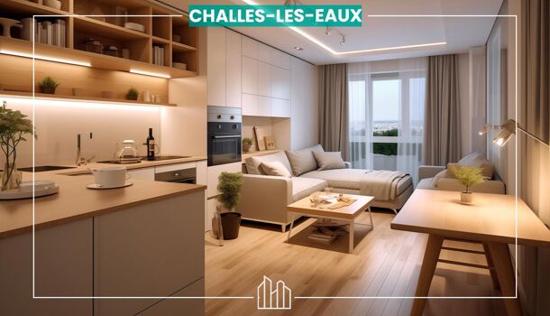 Appartement 1 pièces  à vendre Challes-les-Eaux 73190