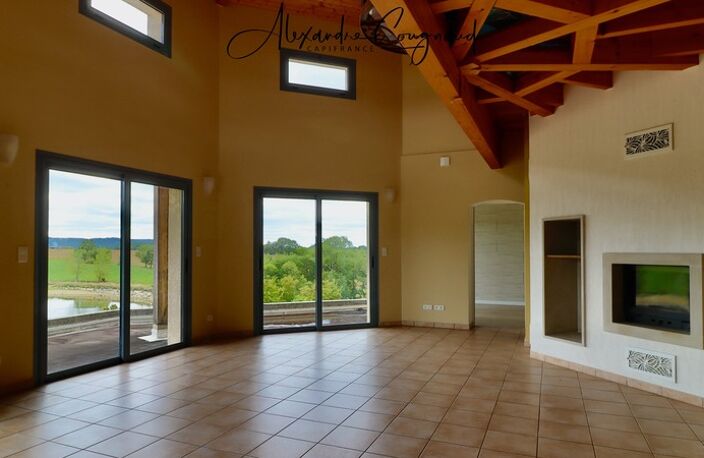 A vendre - CAHUZAC (81) - Maison contemporaine 145 m² avec sous-sol complet, terrain de 1700 m² et vue imprenable sur le lac — photo 2