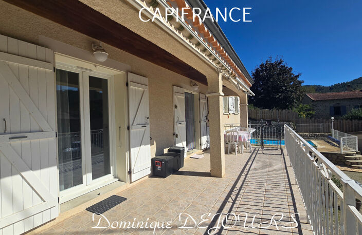 Ardèche, Vallée de l'Eyrieux, St Fortunat,grande maison et gîte à exploiter - Jardin - Source - Grand Garage — photo 4