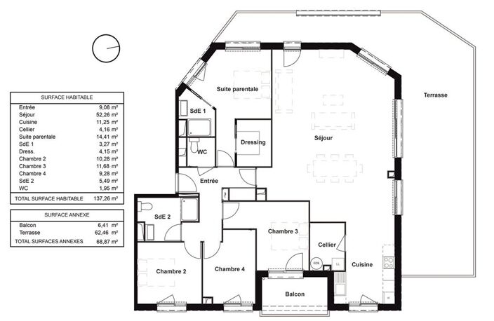 T5 - 137m ² — photo 2