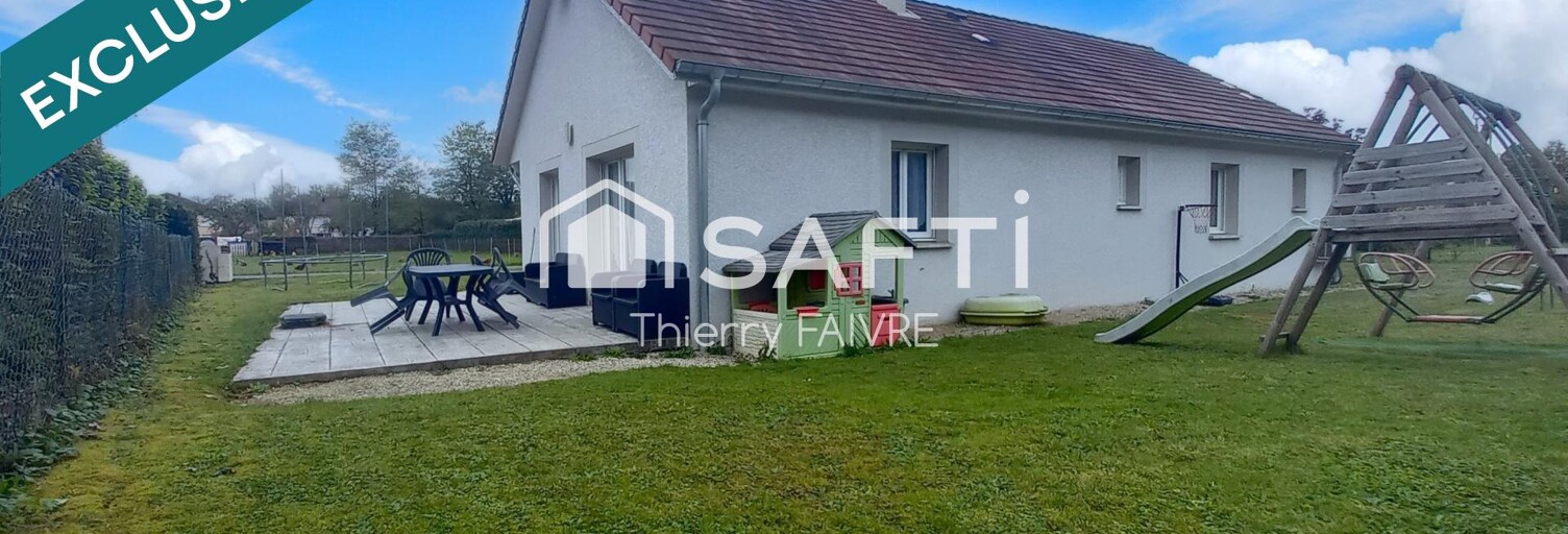 Maison 4 Pièces 81 m² à vendre à Crotenay (39300)