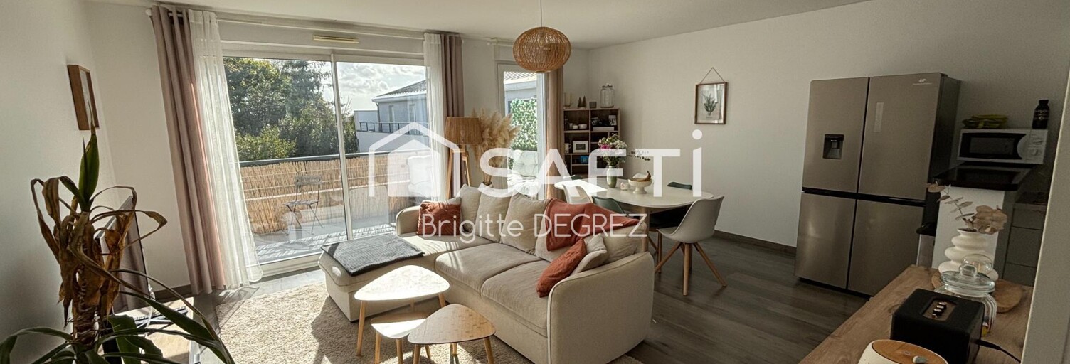 Appartement 3 Pièces 67 m² à vendre à Carquefou (44470)