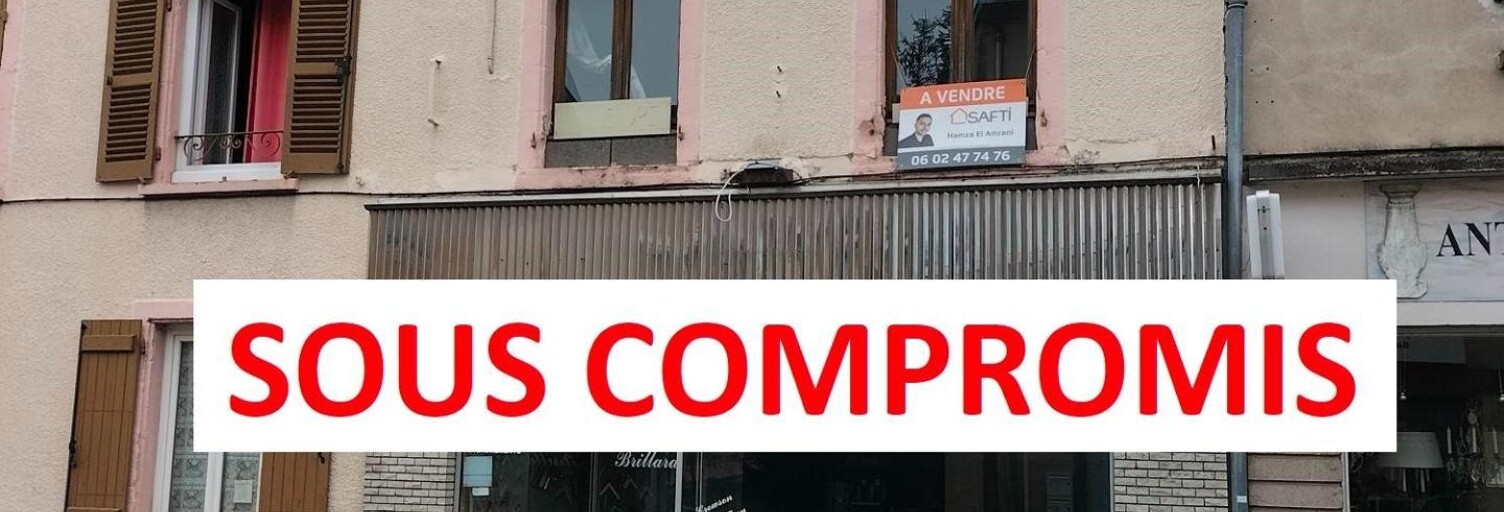 Immeuble  60 m² à vendre à Courpière (63120)