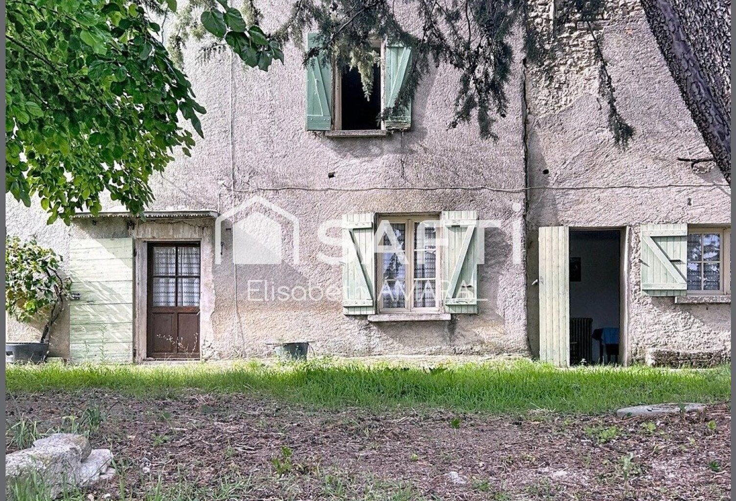 Authentique corps de ferme en pierre au cœur de la campagne de Niozelles — photo 1