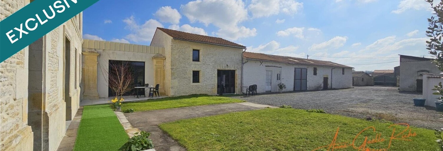 Maison 10 Pièces 347 m² à vendre à Asnières-la-Giraud (17400)