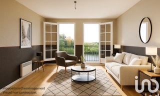 Appartement 2 Pièces 52 m² à vendre à Pontoise (95000)