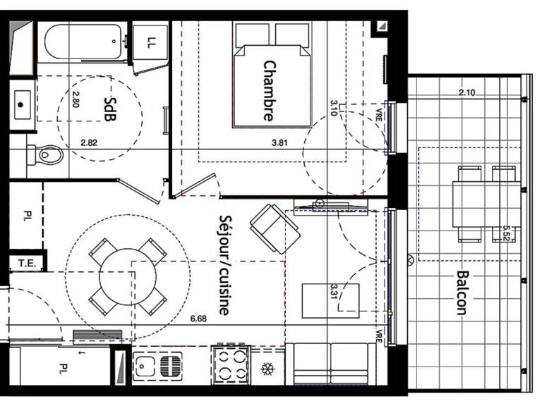 Vente Appartement 2 pièces — photo 1