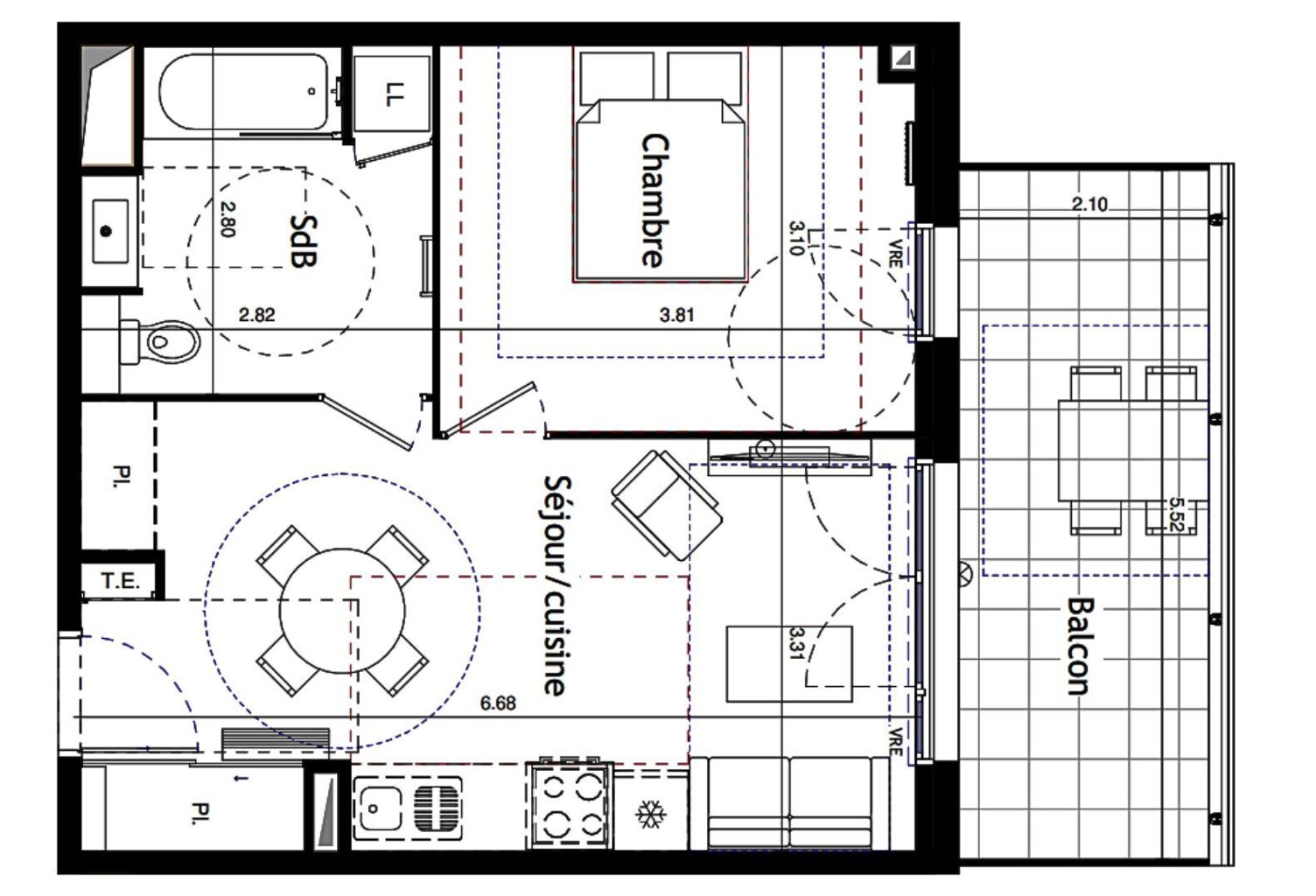 Vente Appartement 2 pièces — photo 1