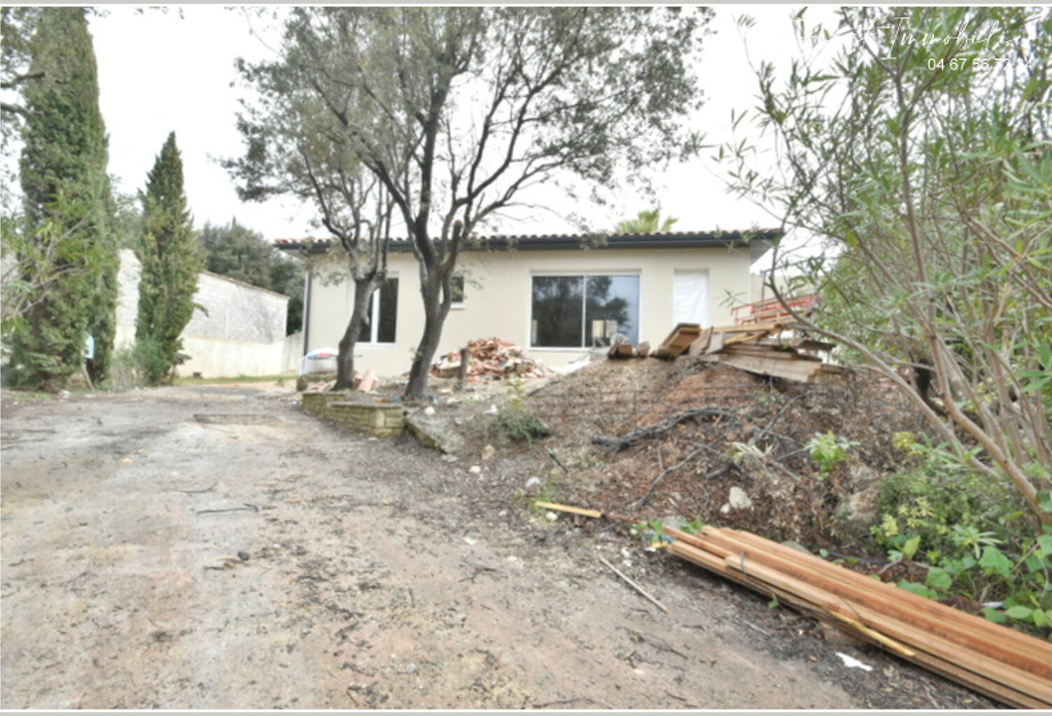 RESTINCLIERES villa à terminer, livrée Hors d'eau Hors d'air — photo 1