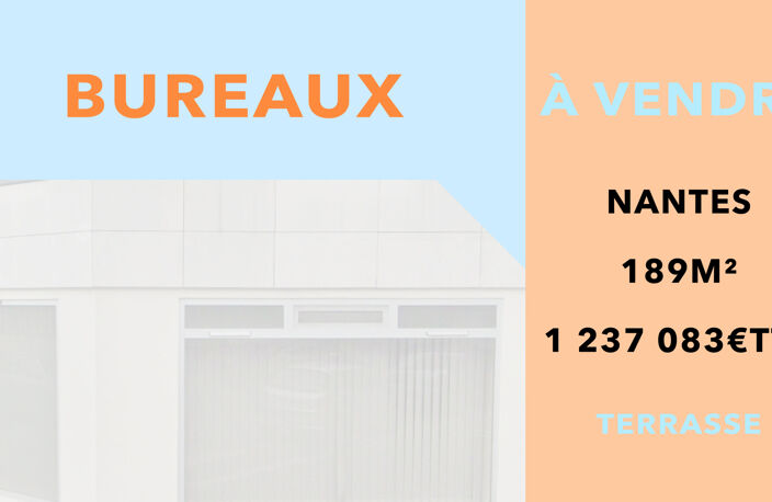 VENTE BUREAU DE 189M2 À NANTES — photo 2
