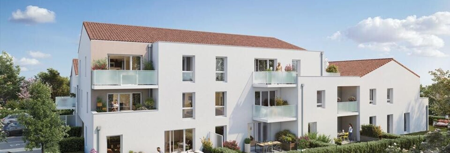 Appartement neuf T2, T3, T4 Pièce 38 à 84 m² à vendre à Challans (85300)