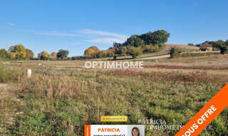 Terrain  1718 m² à vendre à Monteton (47120)