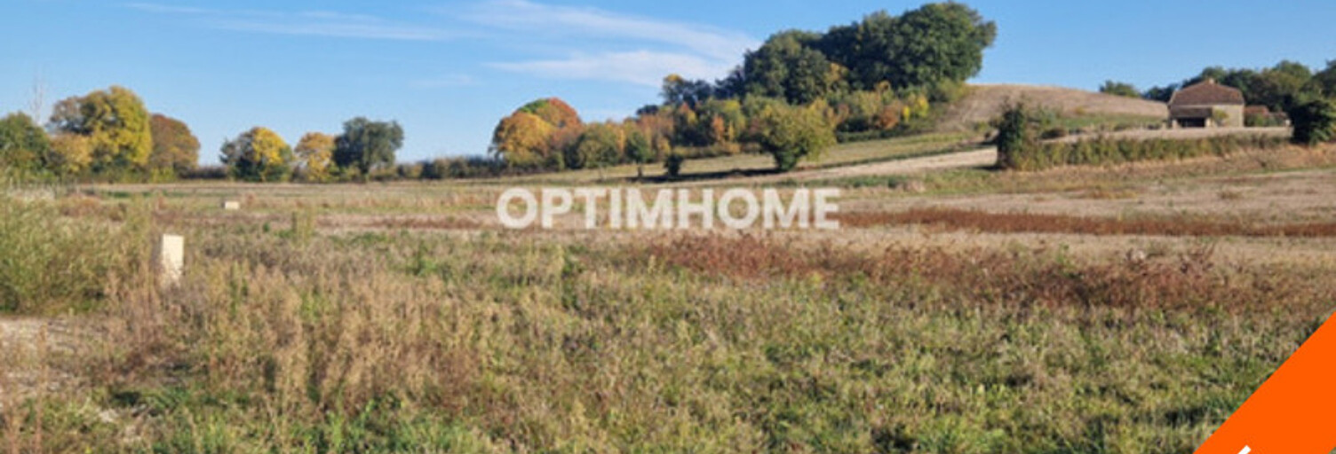 Terrain  1718 m² à vendre à Monteton (47120)
