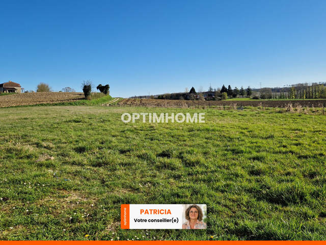 Terrain de 1 405,00 m² MONTETON (47) — photo du bien