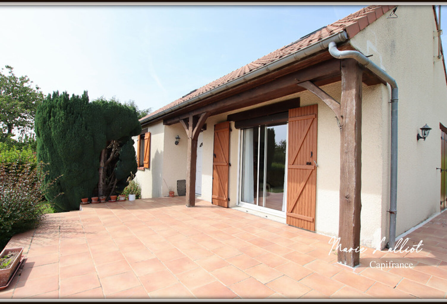 Maison à vendre 6 pièces DADONVILLE (45), sous sol, 4 chambres, vie de plain pied, Terrain clos, commerces de proximité, poêle a granulés — photo 1