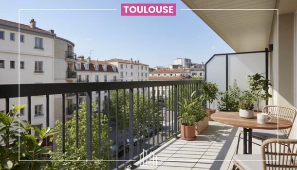 Appartement 3 pièces  à vendre Toulouse 31200
