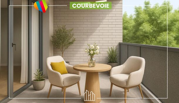 Appartement 3 pièces  à vendre Courbevoie 92400