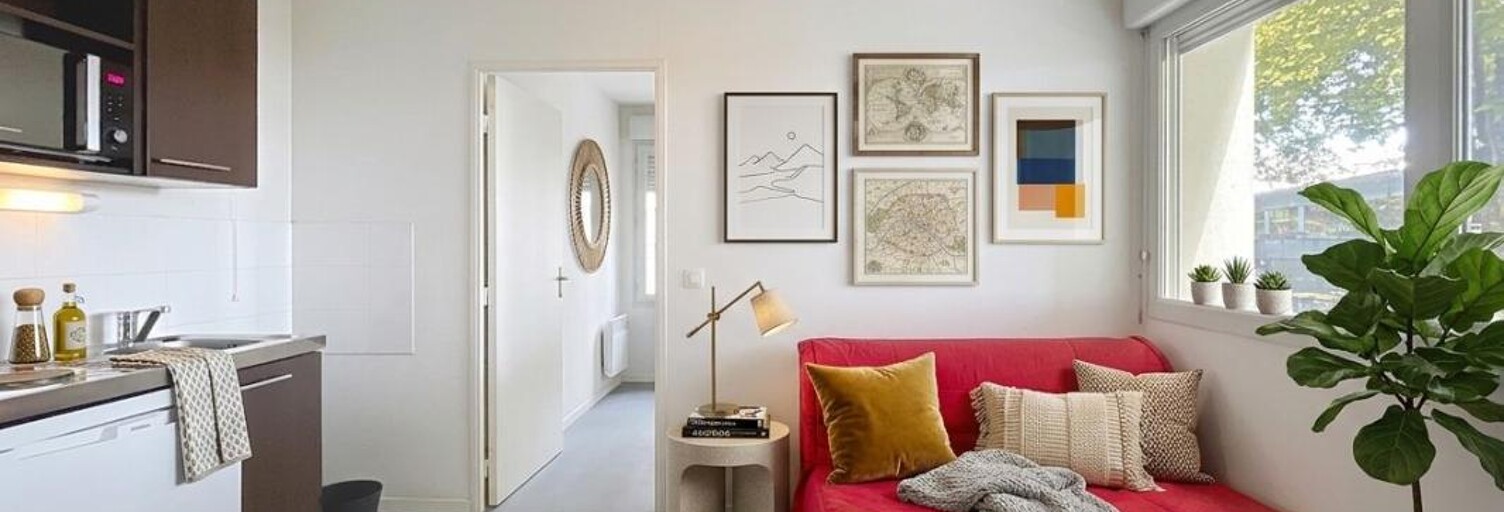 Appartement 2 Pièces 26 m² à vendre à Lyon 7 (69007)
