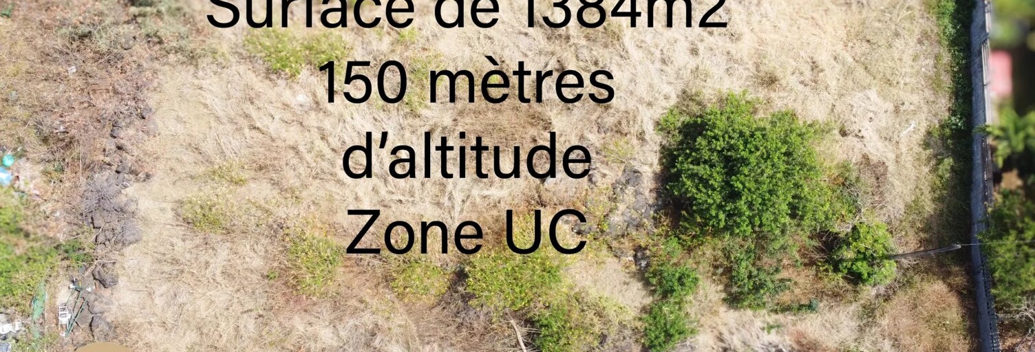 Terrain  1384 m² à vendre à Saint-Leu (97424)