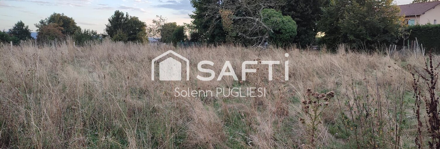 Terrain  1000 m² à vendre à Saint-Hilaire-de-la-Côte (38260)