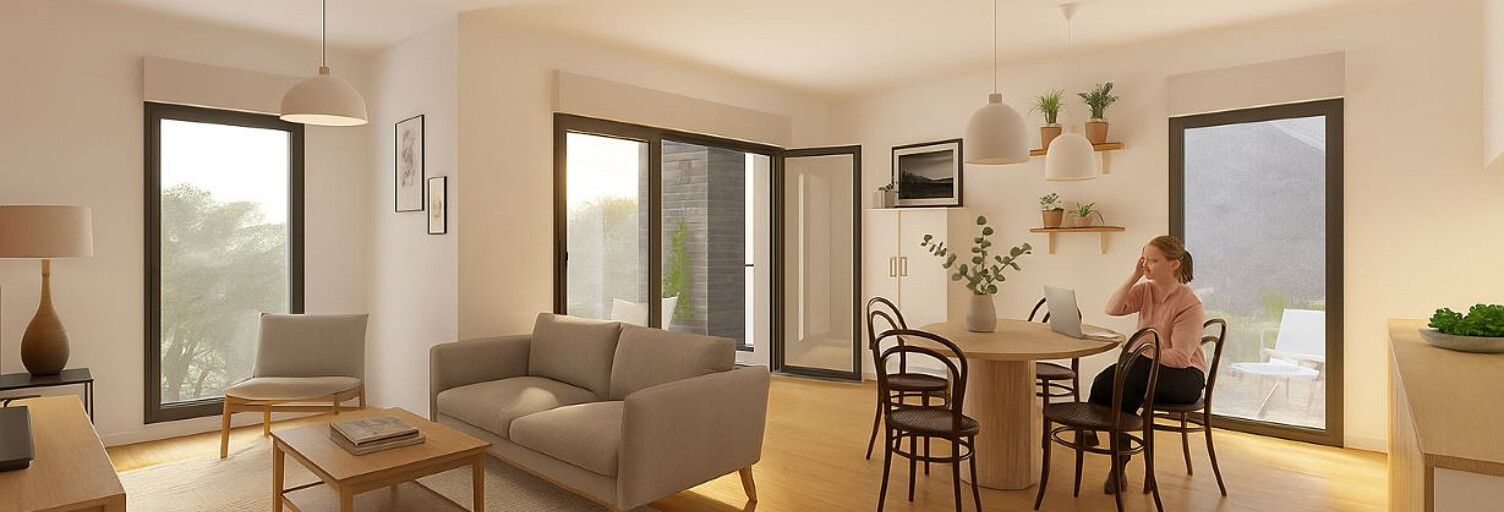 Appartement 4 Pièces 91 m² à vendre à Villeneuve-d'Ascq (59650)