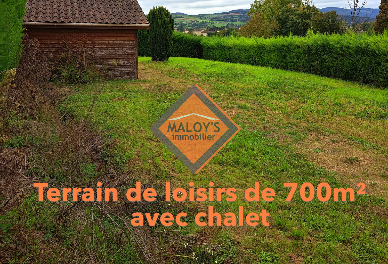 Vente terrain   Saint-Germain-Nuelles (69210) — photo 1