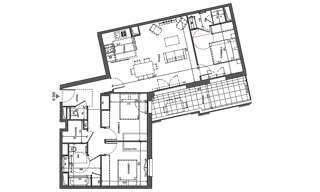 Appartement 4 Pièces 86 m² à vendre à Serris (77700)