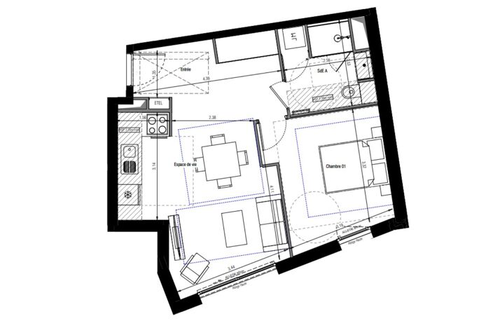 Vente Appartement 2 pièces — photo 4