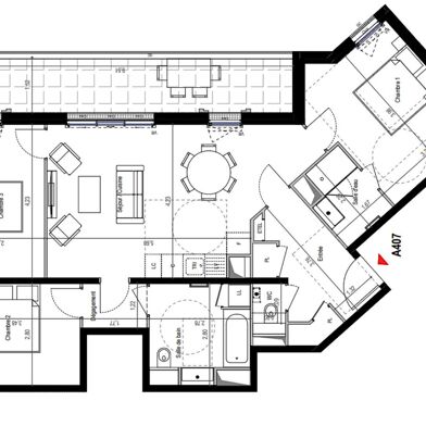 Appartement 4 pièces 549000 €