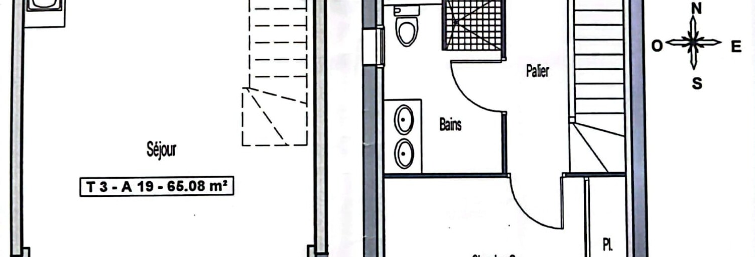 Appartement 3 Pièces 64 m² à louer à Saint-Gilles-Croix-de-Vie (85800)
