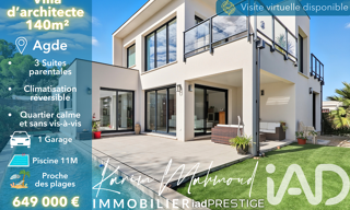 Maison 5 Pièces 140 m² à vendre à Agde (34300)