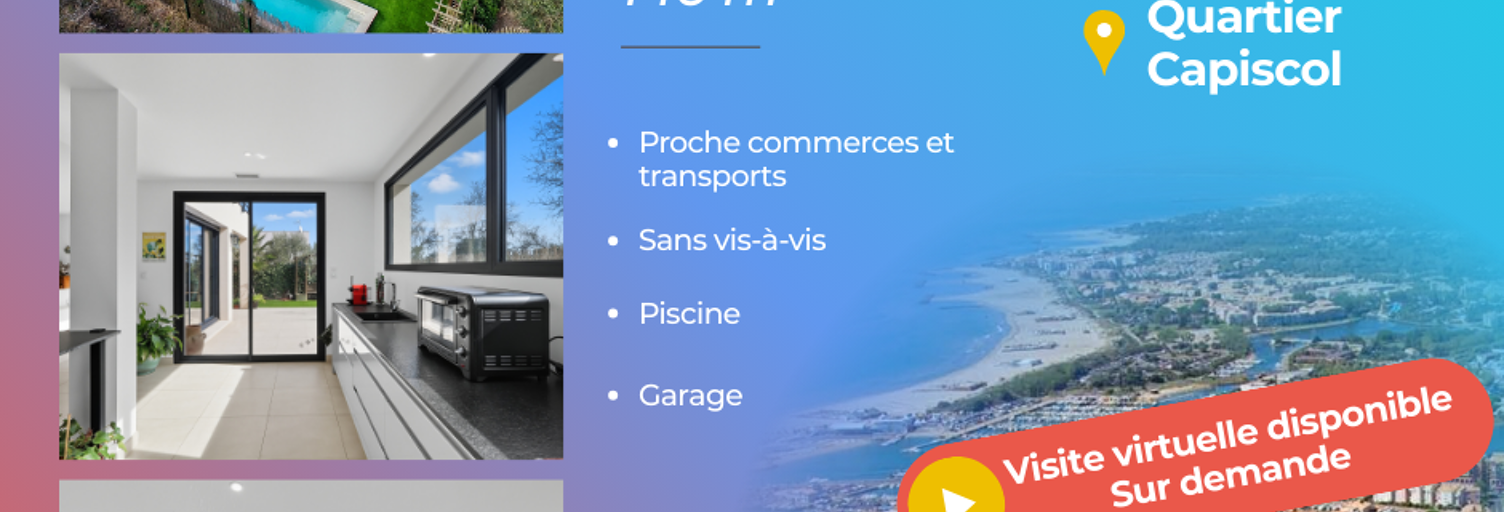 Maison 5 Pièces 140 m² à vendre à Agde (34300)