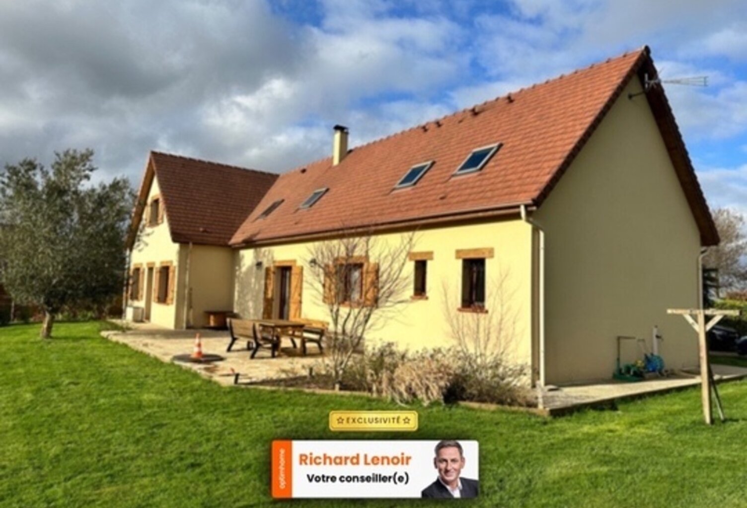 Magnifique maison contemporaine de 200 m² avec ses 4 chambres dans un endroit tranquille au coeur de la Normandie — photo 1