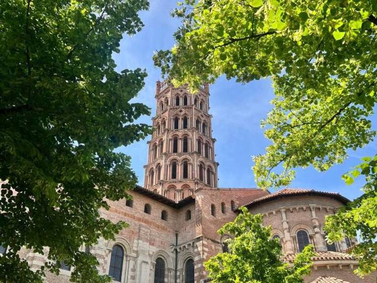 Toulouse Saint Sernin appartement type T3 sans vis à vis avec balcon et vu exceptionnelle — photo 1