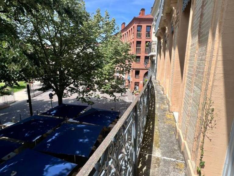 Toulouse Saint Sernin appartement type T3 sans vis à vis avec balcon et vu exceptionnelle — photo 1