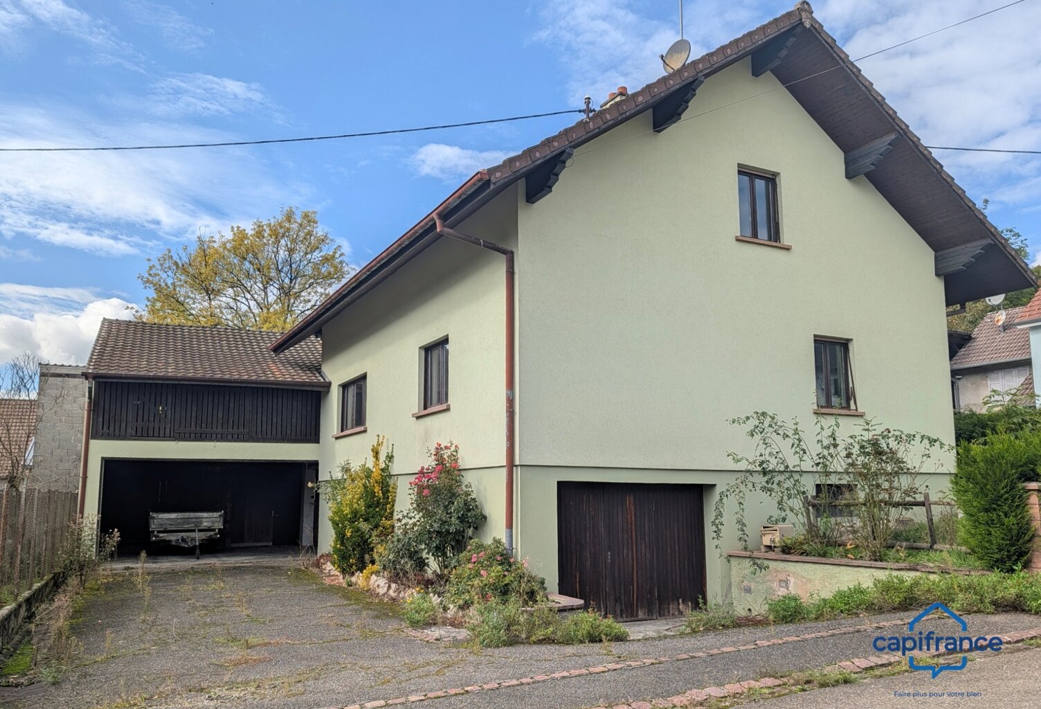 Dpt Haut-Rhin (68), à vendre SONDERSDORF maison 171m2 + dépendances — photo 1