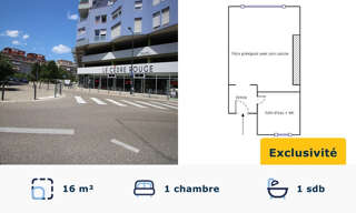 Appartement 1 Pièce 16 m² à vendre à Grenoble (38000)