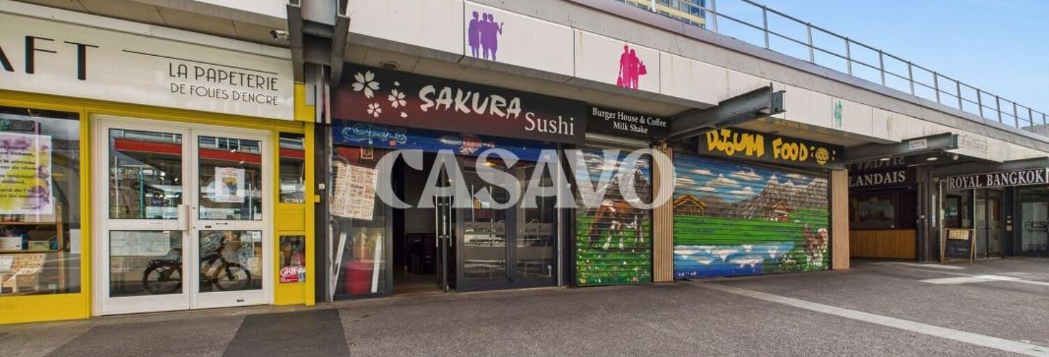 Commerce  87 m² à vendre à Montreuil (93100)