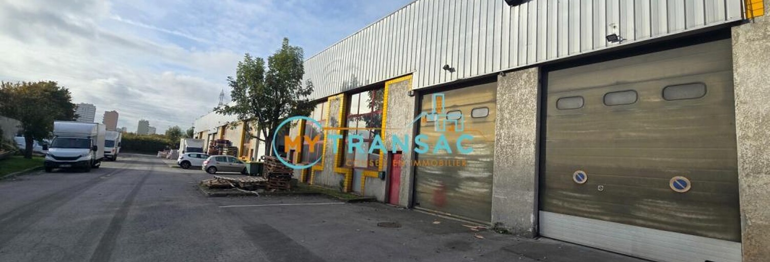 Local industriel  370 m² à louer à Bondy (93140)