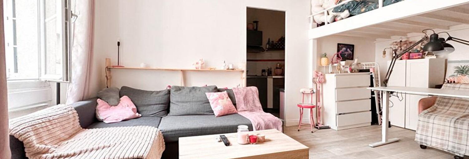 Appartement 1 Pièce 27 m² à vendre à Nantes (44000)