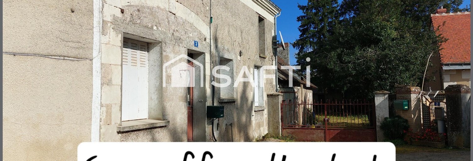 Maison 4 Pièces 60 m² à vendre à Crouzilles (37220)