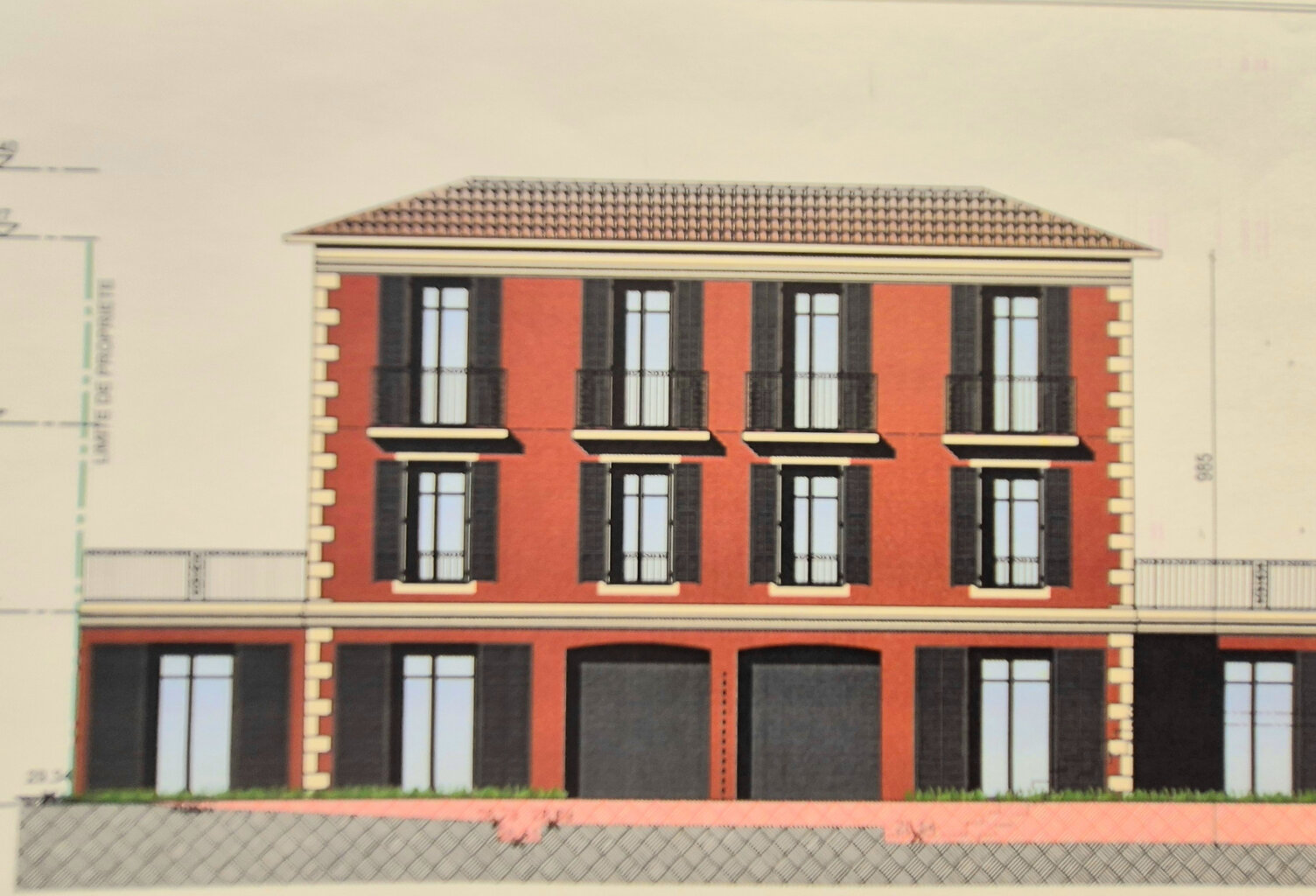 Menton proche centre ville projet deux maisons mitoyennes — photo 1