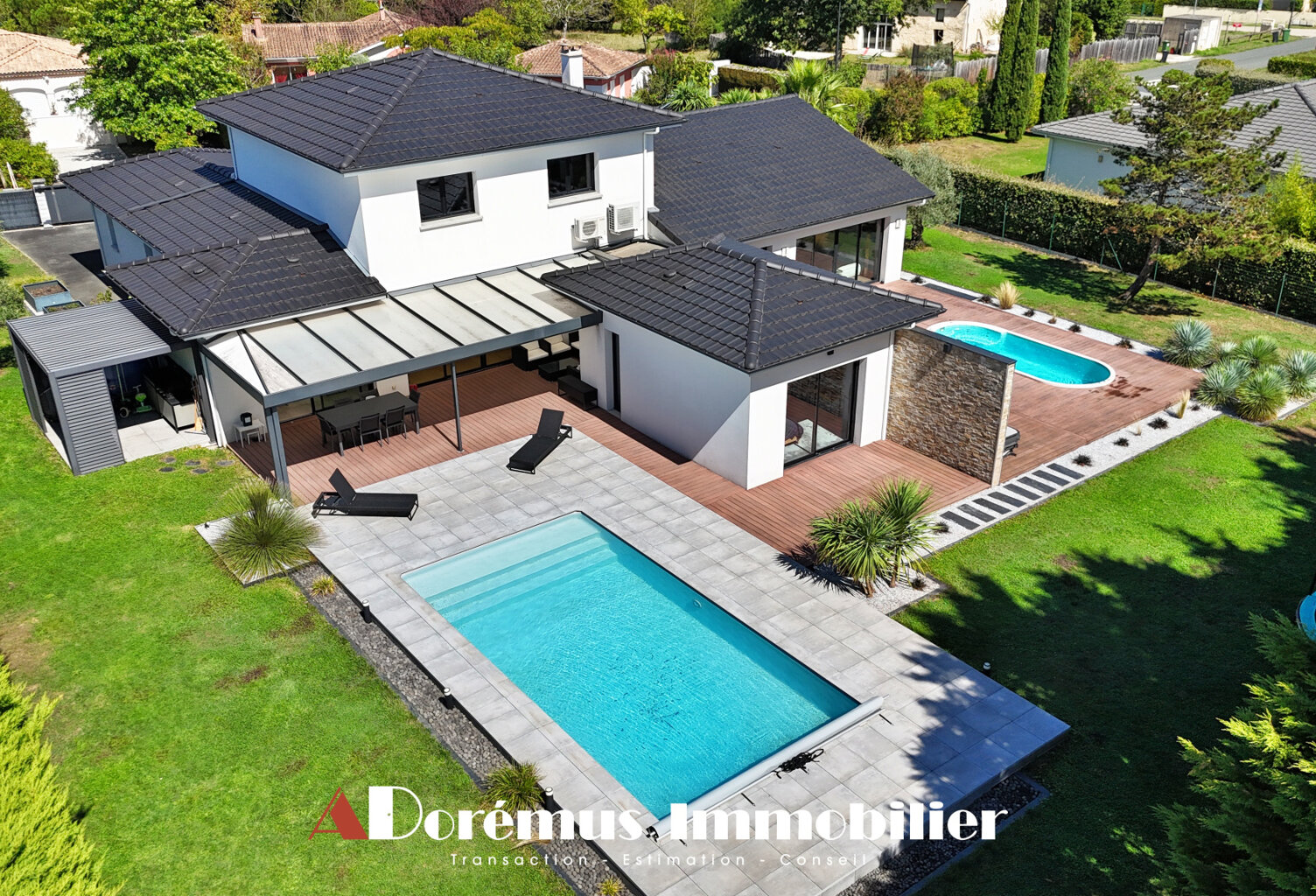 Villa contemporaine avec spa et piscine   Bouliac, quartier — photo 1