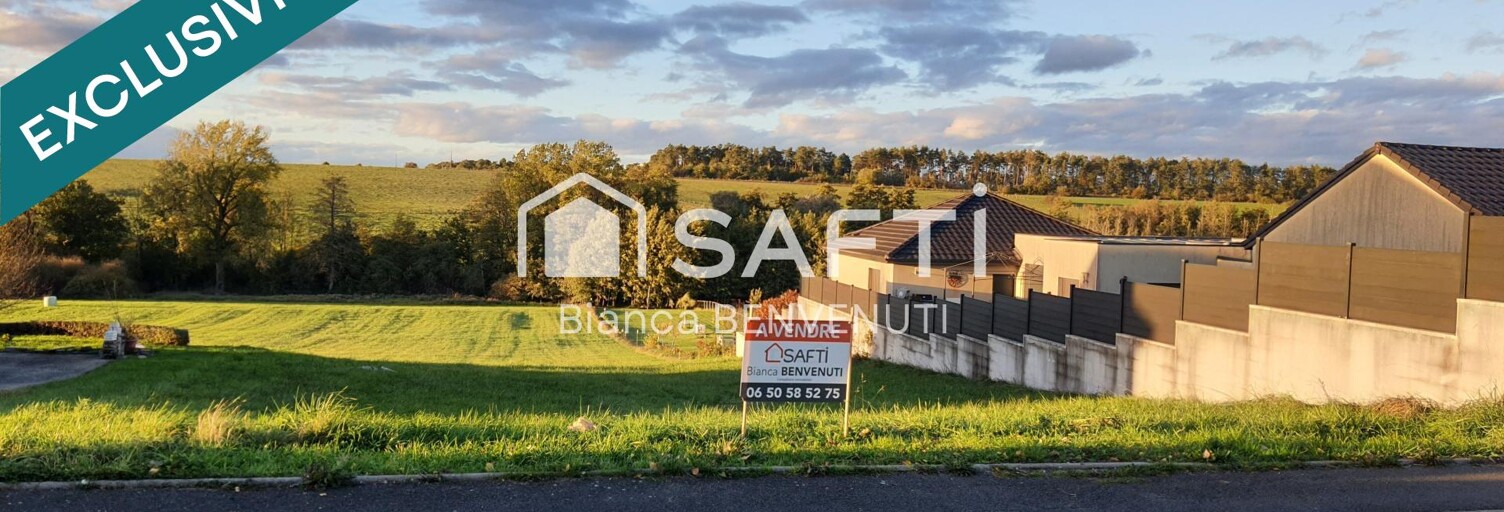 Terrain  2769 m² à vendre à Saint-François-Lacroix (57320)