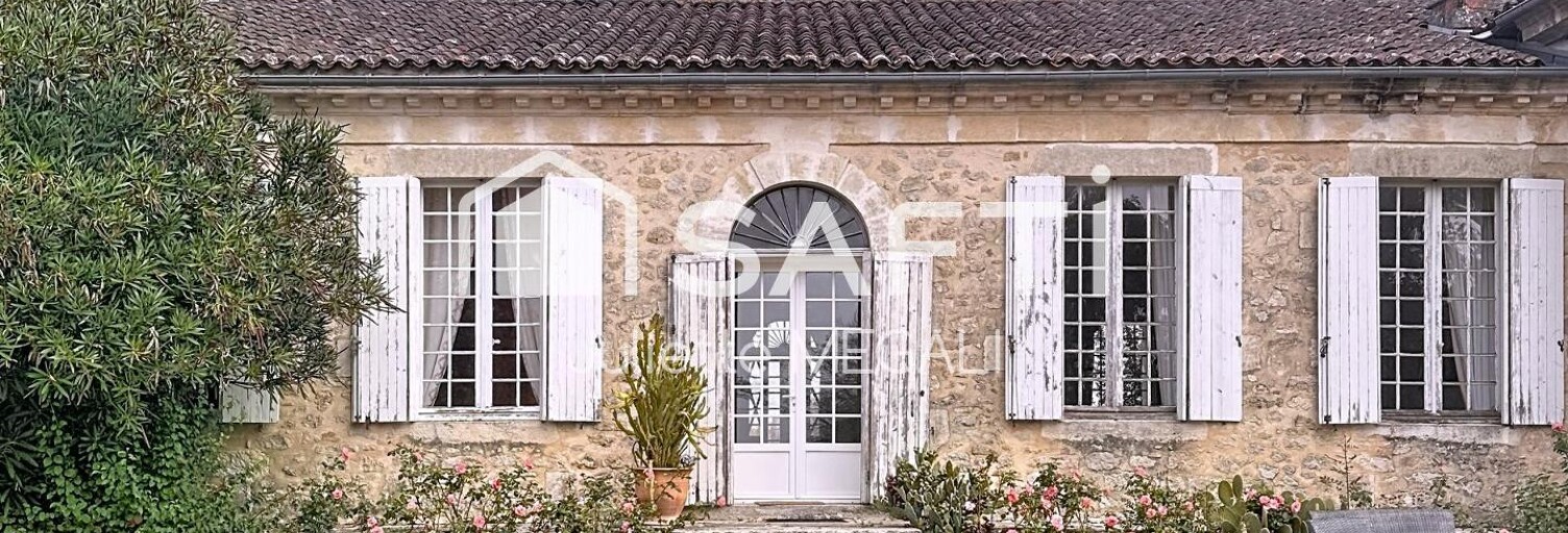 Maison 10 Pièces 379 m² à vendre à Sauveterre-de-Guyenne (33540)