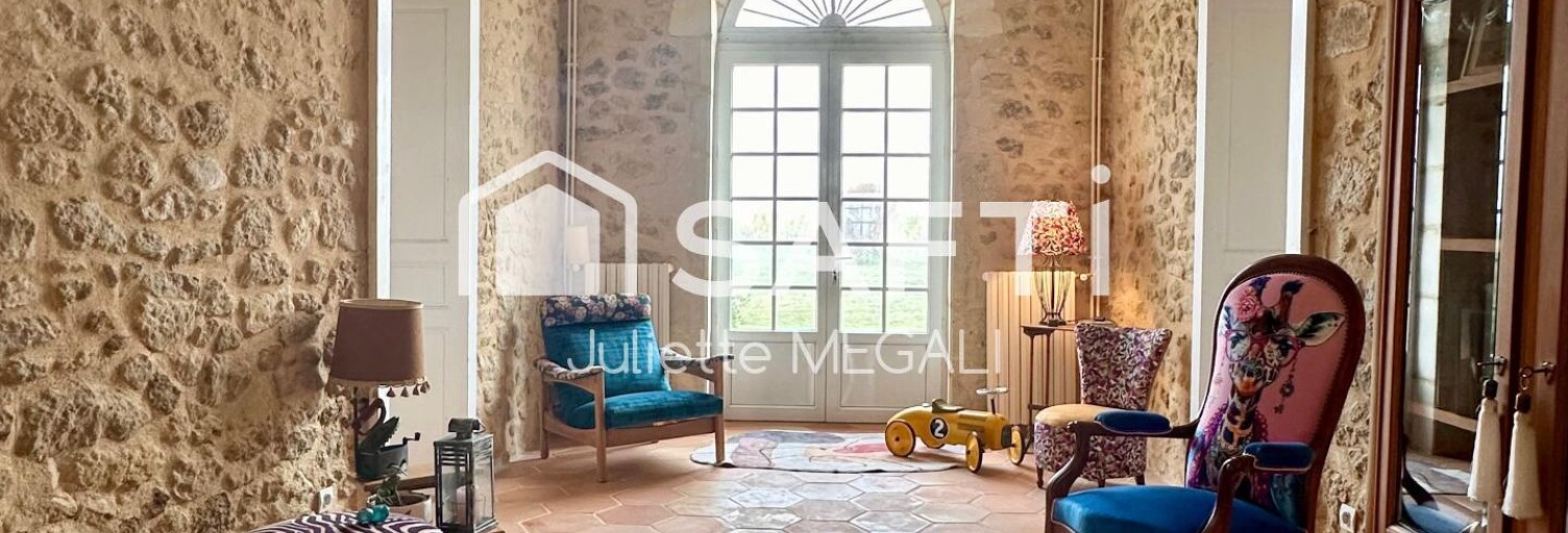 Maison 10 Pièces 379 m² à vendre à Sauveterre-de-Guyenne (33540)