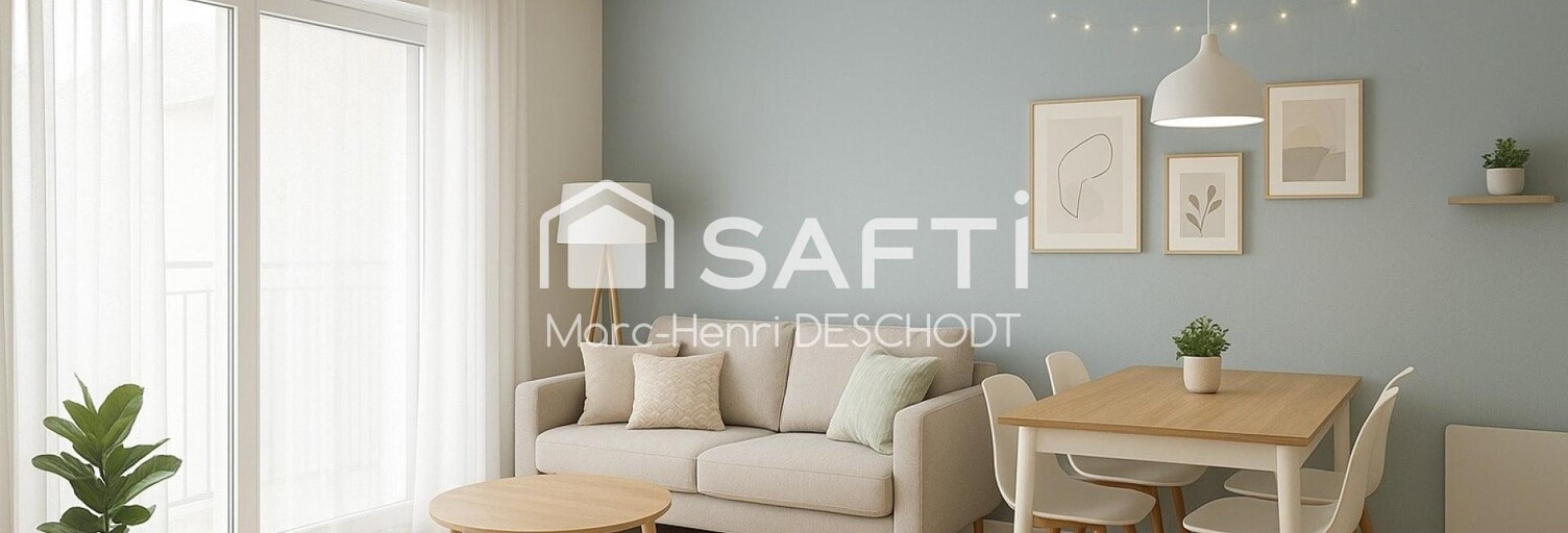 Appartement 1 Pièce 23 m² à vendre à Camiers (62176)