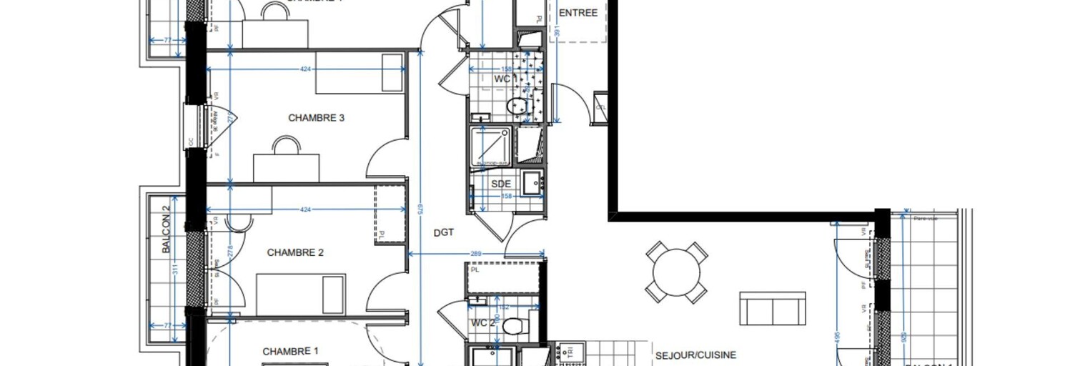 Appartement 5 Pièces 117 m² à vendre à Levallois-Perret (92300)