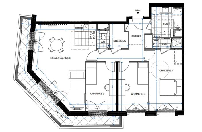 Vente Appartement 4 pièces — photo 4