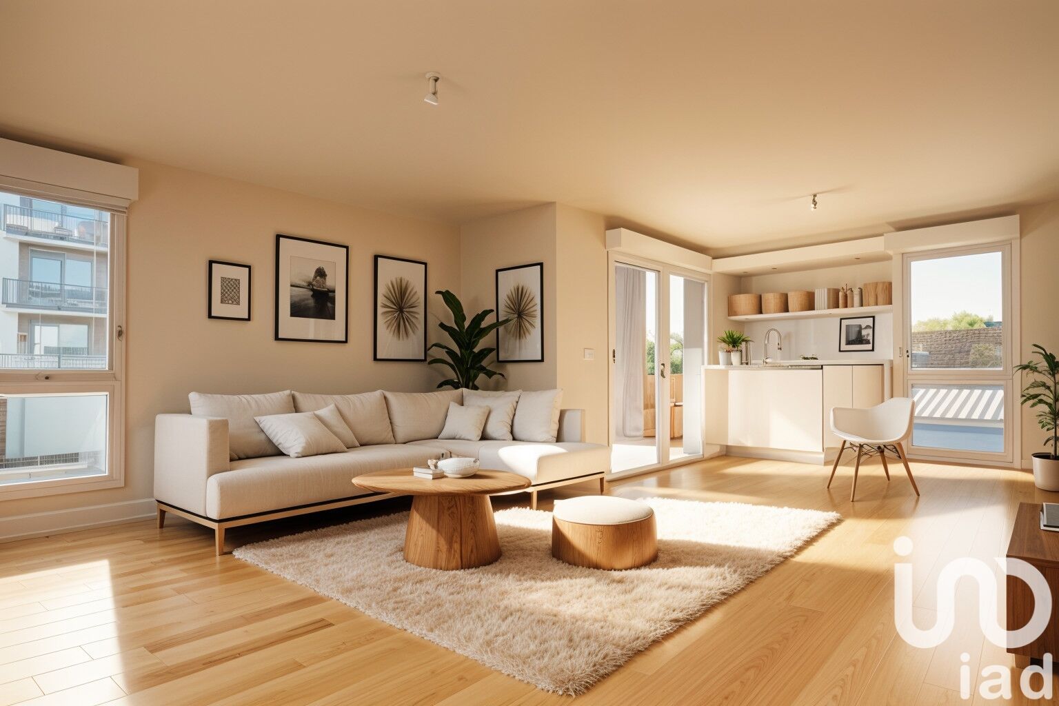 St-Sebastien-Sur-Loire - 68m² - 3p. - 2ch.